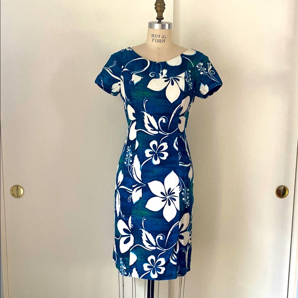 60’s Hawaiian print dress